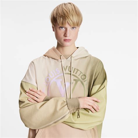 Products by Louis Vuitton: Gradient Fleece Jersey LV Circle Hoodie